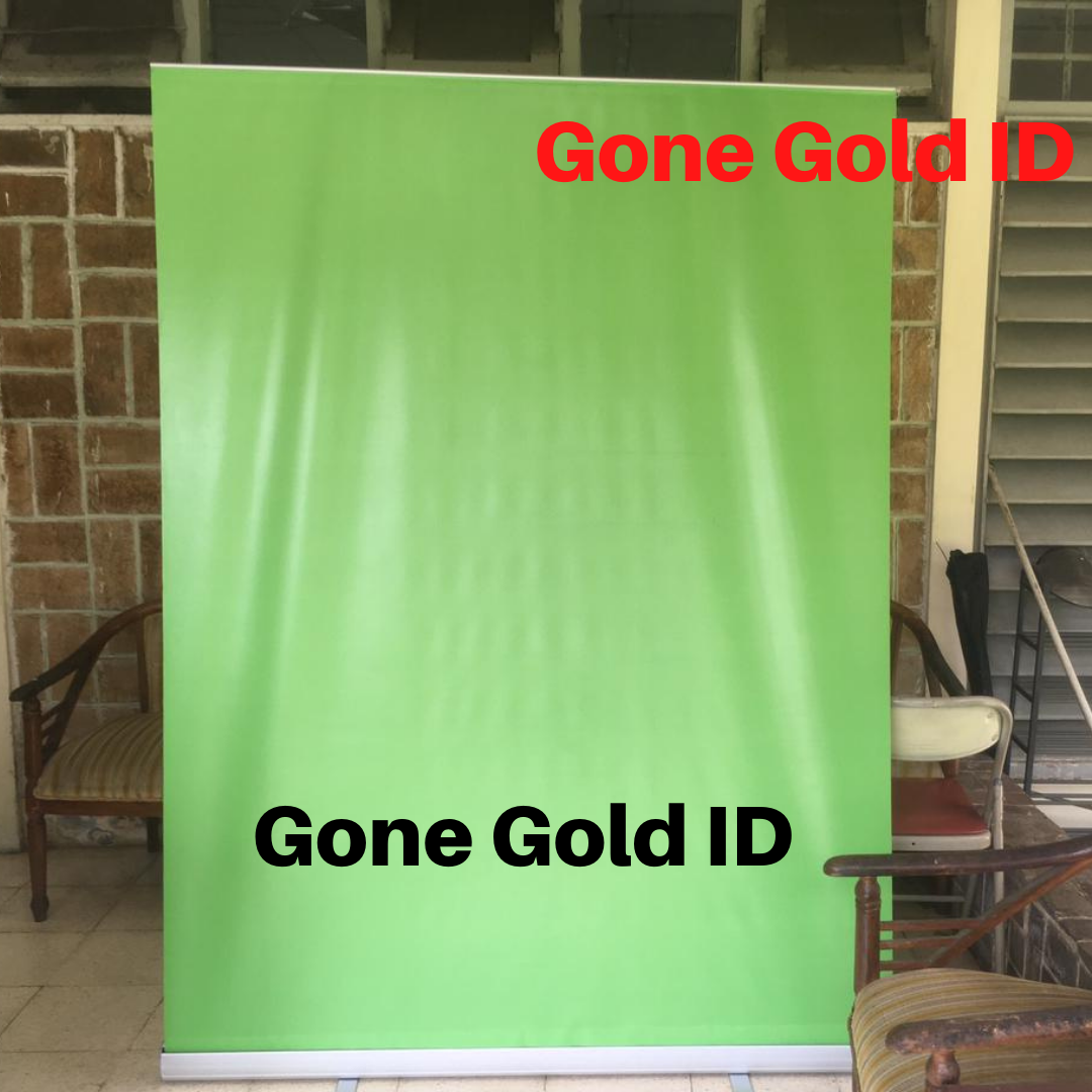 Portable Green Screen ukuran 150 x 200 cm 